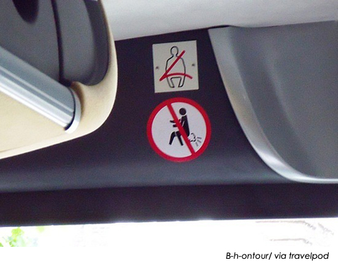This was posted in bus in Norway! : 