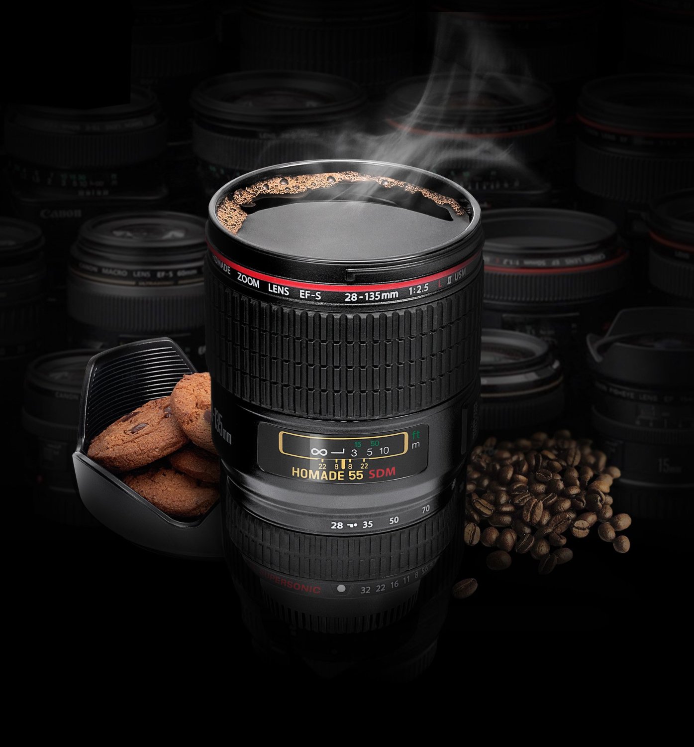 Camera Lens Cofee Mug