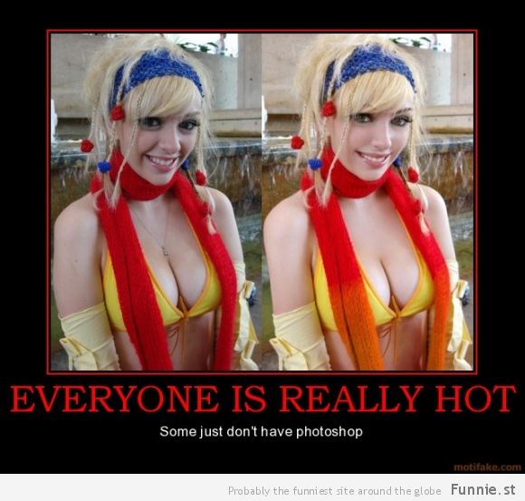female cosplay video game characters - Everyone Is Really Hot Some just don't have photoshop motifake.com Probably the funniest site around the globe Funnie.st