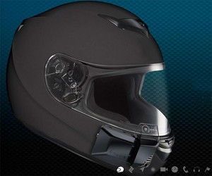 H.U.D Motorcycle Helmet