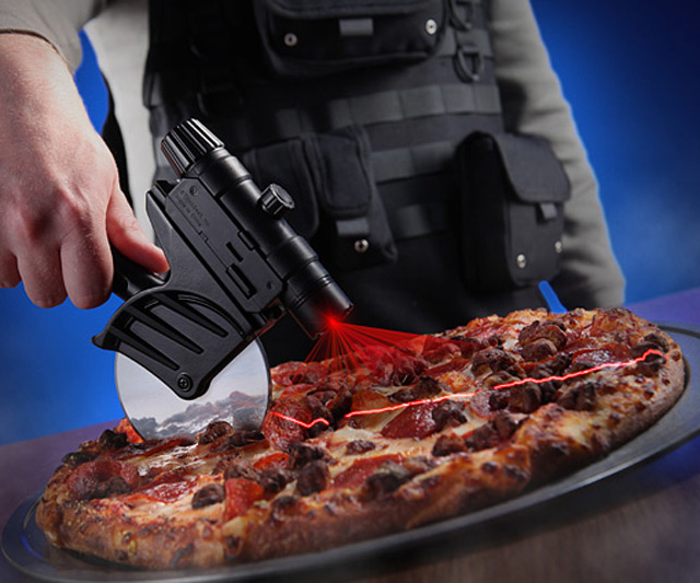 Tactical pizza cutter