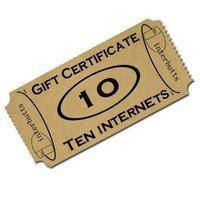 Tuesday meme about label - interlutts Gift Certificate A 110 anterbutts Uten Internets