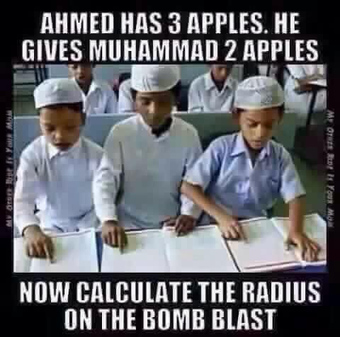 Savage AF Friday meme about ISIS education