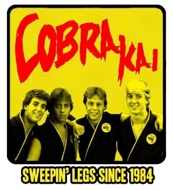 Savage Meme of cobra kai never dies - Cobrika Sweepinplegs Since 1984