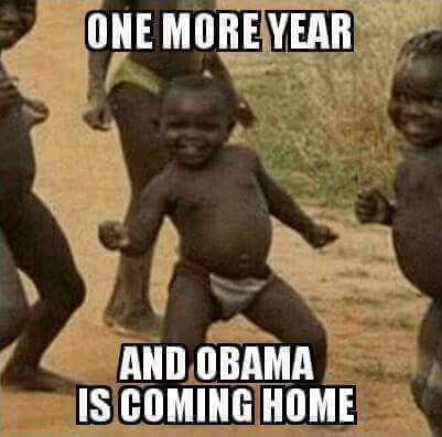 memes - third world success kid - One More Year And Obama Is Coming Home