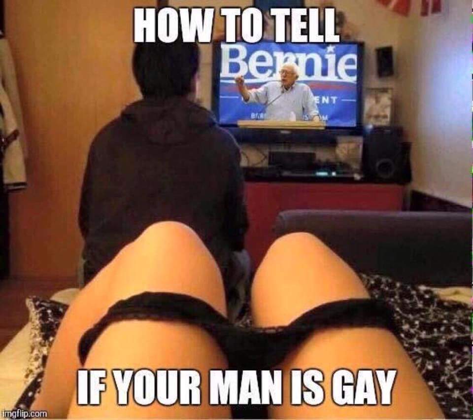 memes - mintoff memes - How To Tell Bernie If Your Man Is Gay imgflip.com