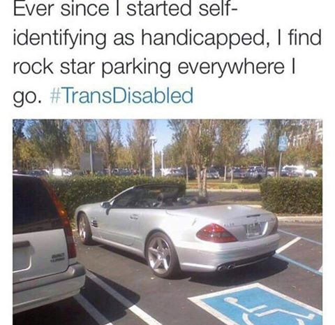 memes - steve jobs mercedes - Ever since I started self identifying as handicapped, I find rock star parking everywhere | go.