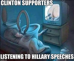 memes - cnn npc meme - Clinton Supporters Listening To Hillary Speeches