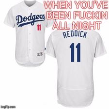 meme -  t shirt - When You'Ve Dedger Been Fuckin All Night Reddick