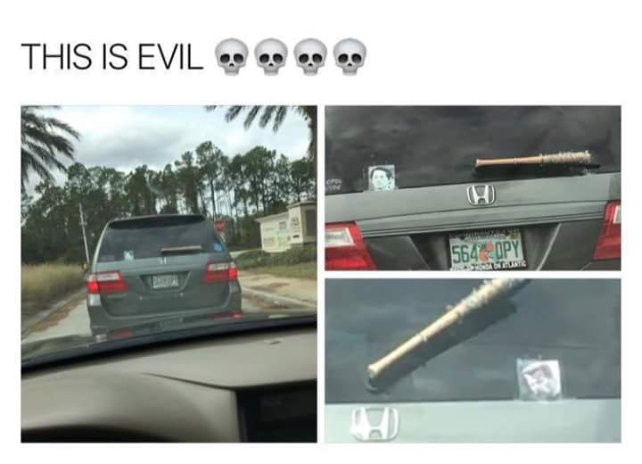 memes - walking dead windshield wiper - This Is Evil . 5642DPY