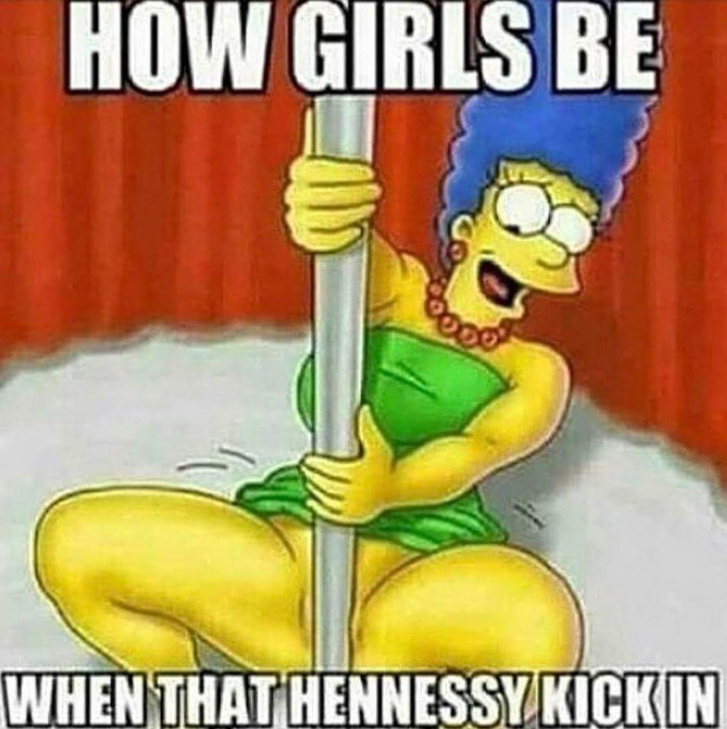 Tuesday meme of Marge Simpson pole dancing