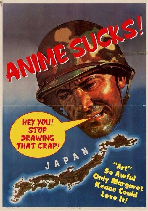 Savage Thursday meme about hating anime