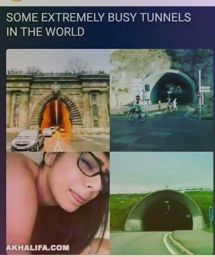 busiest tunnels in the world meme - Some Extremely Busy Tunnels In The World Akhalifa.Com