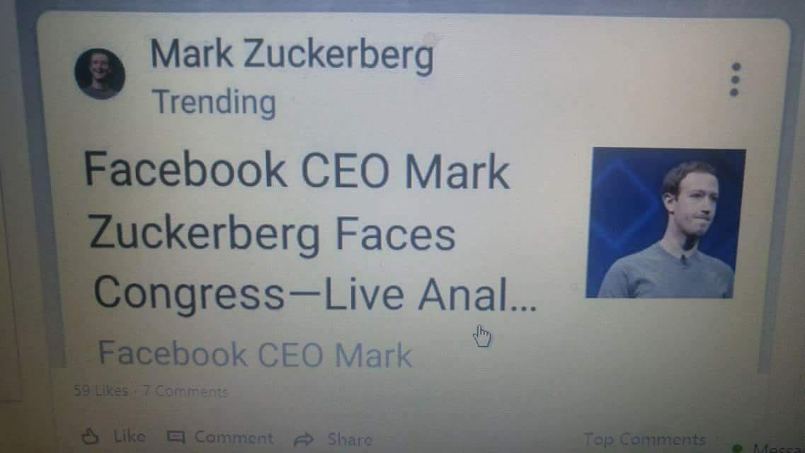 Sunday meme of Mark Zuckerberg article that is cut off at the absolute worst place