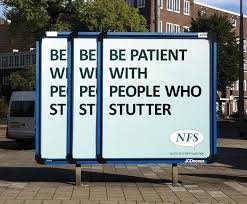 patient with people who stutter - Be Patient W With Pe People Who Stutter Nes