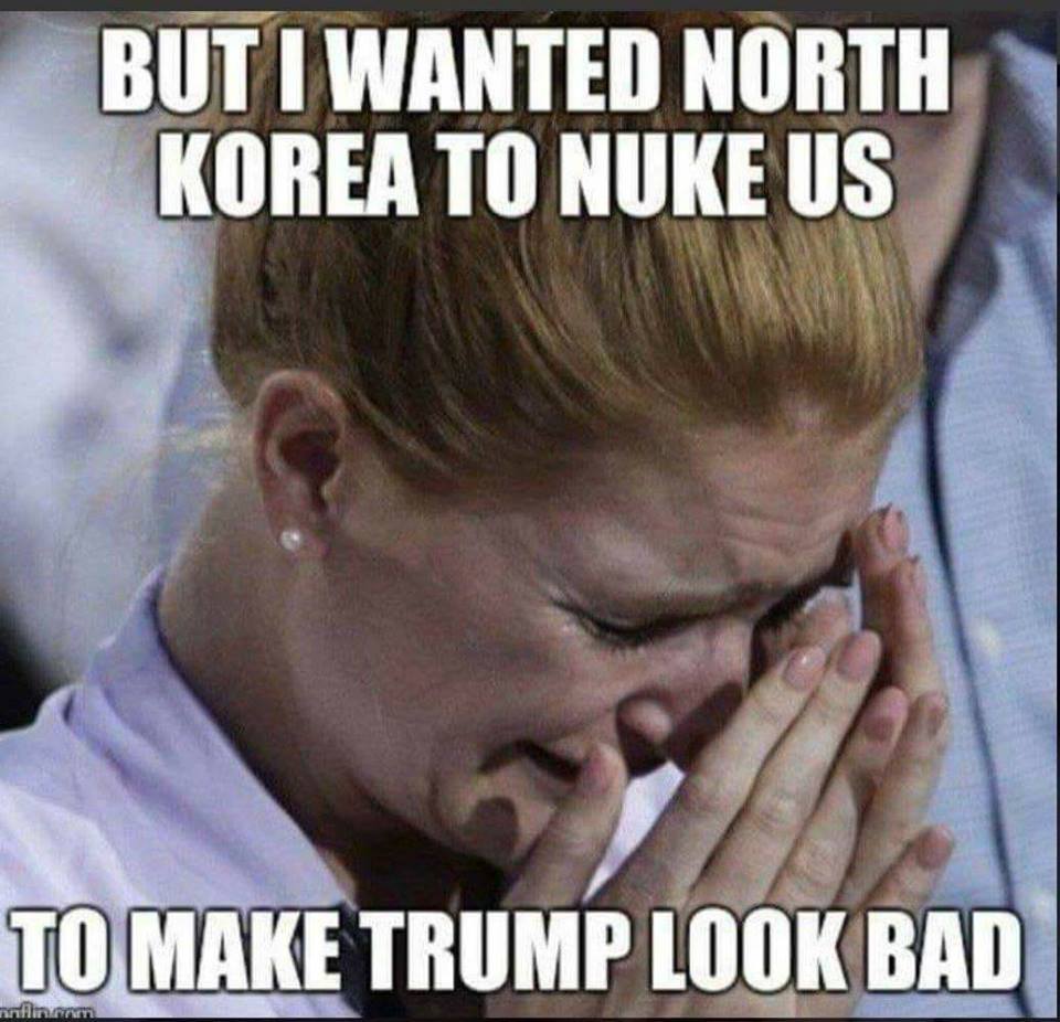 but i wanted north korea to nuke us to make trump look bad meme - But I Wanted North Korea To Nuke Us To Make Trump Look Bad niin