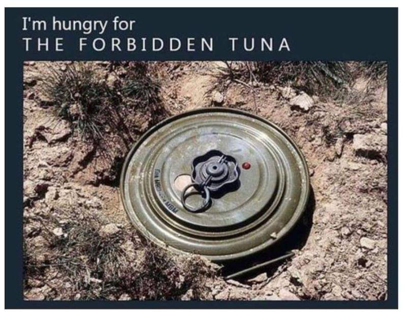 i m hungry for the forbidden tuna - I'm hungry for The Forbidden Tuna