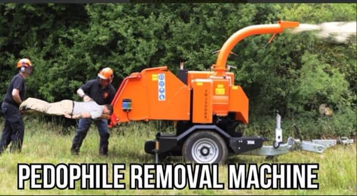 Savage meme - pedophile removal machine - 2000 Pedophile Removal Machine