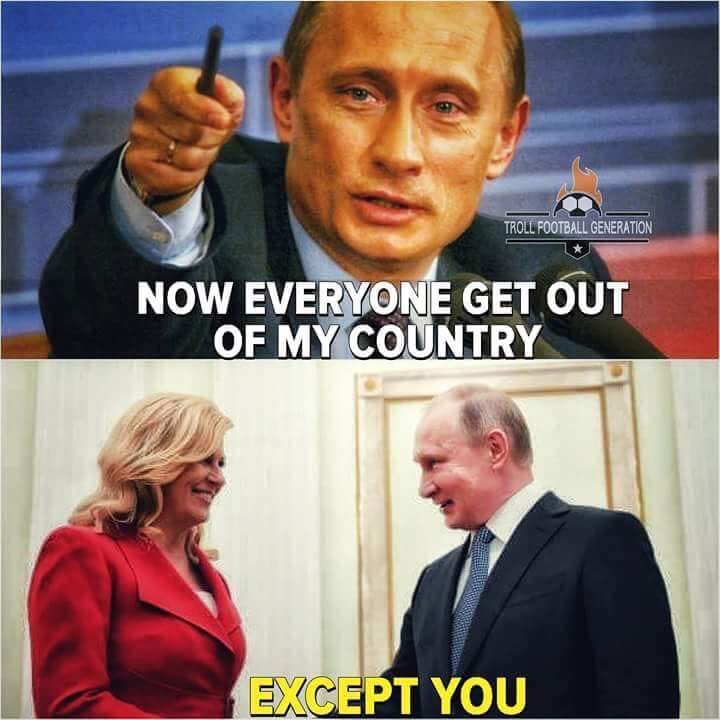 Savage meme - vladimir putin - Troll Football Generation Now Everyone Get Out Of My Country Except You