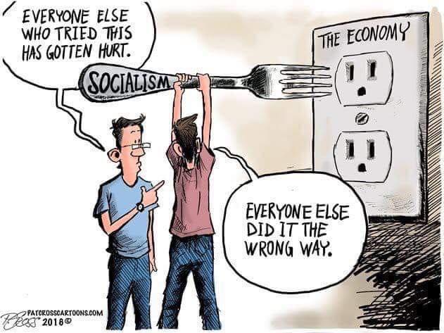memes - socialism good - Everyone Else Who Tried This Has Gotten Hurt. Socialisme The Economy Everyone Else Did It The Wrong Way. Zopatcrosscartoons.Com Pas 2018