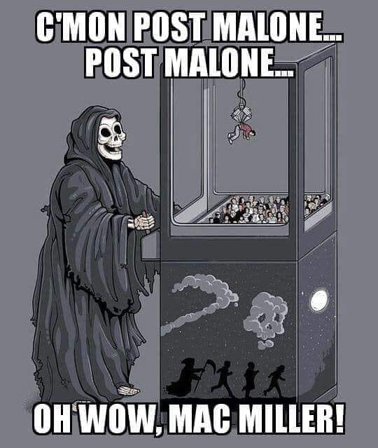 post malone mac miller meme - C'Mon Post Malone... Post Malone. Oh Wow, Mac Miller!