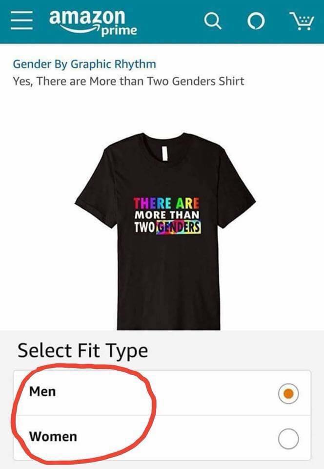 there are more than two genders t shirt - amazona 0 W prime Gender By Graphic Rhythm Yes, There are More than Two Genders Shirt There Are More Than Two Genders Select Fit Type Men Women