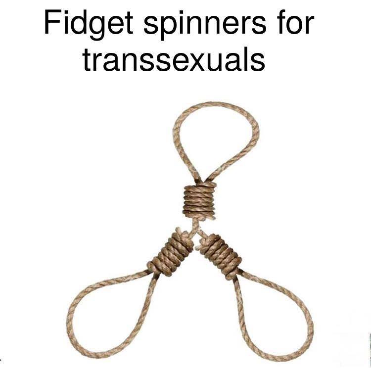 memes- Fidget spinners for transsexuals