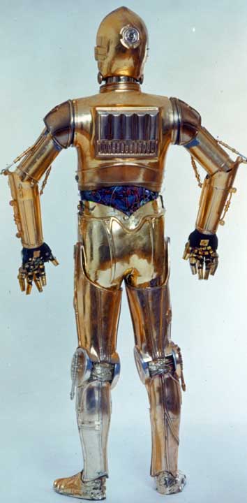Original C3PO Suit Design Compared to the One Used