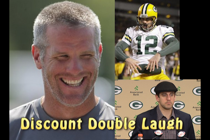 Somewhere out there Brett Favre is laughing!!