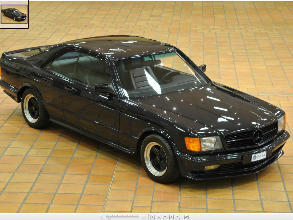 Let's try this again.... The prince of Monaco's 1983 Mercedes 500SEC AMG. Up for auction next month on artcurial.com. 29 years old and less than 6 thousand miles.