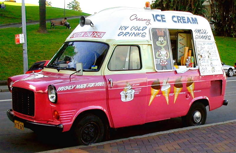 Antique and Vintage Ice Cream Trucks