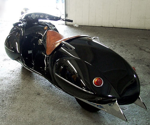 Dieselpunk Motorcycle