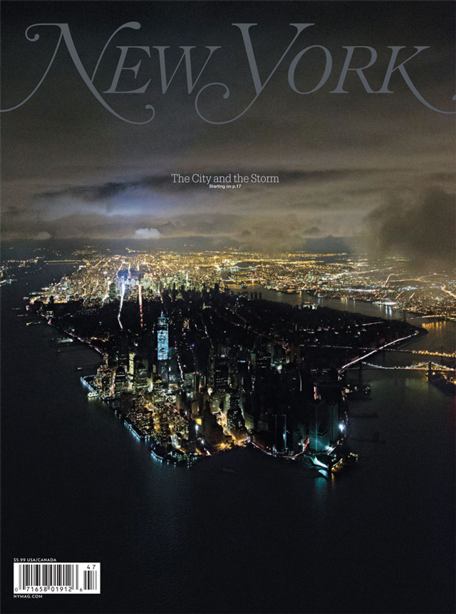 New York Magazine Cover Featuring Incredible Photo of Blackout in Lower Manhattan