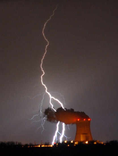 Lightning up close and cool