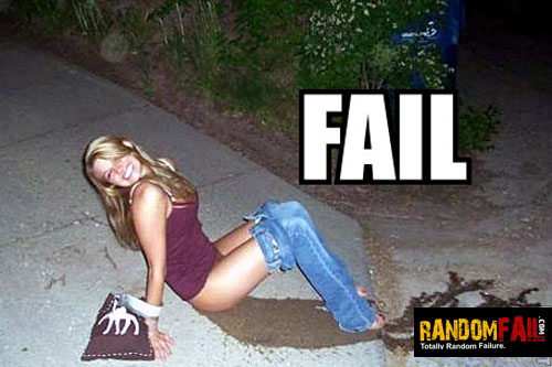 Girl Fail...