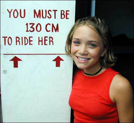 you must be this tall to play - You Must Be 130 Cm To Ride Her