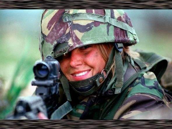 Real Girls in the military