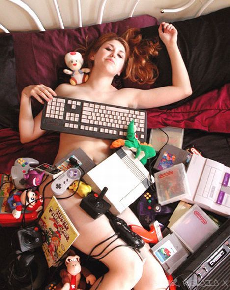 Gamer Chicks and nerds. 