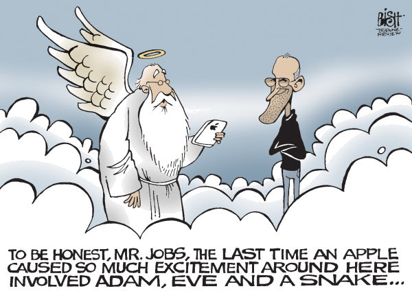 Steve Jobs in Heaven