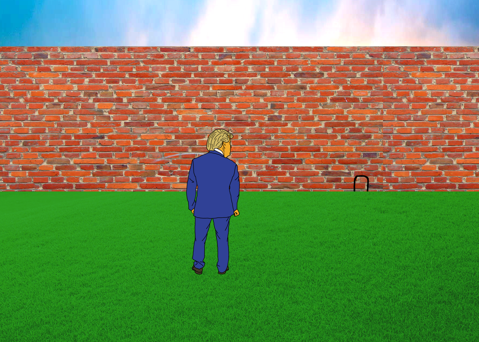 Trump Builds His Wall