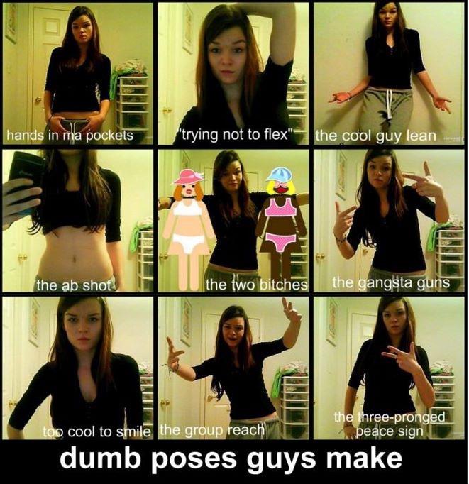 funny guygirl  poses