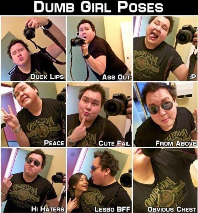 funny guygirl  poses