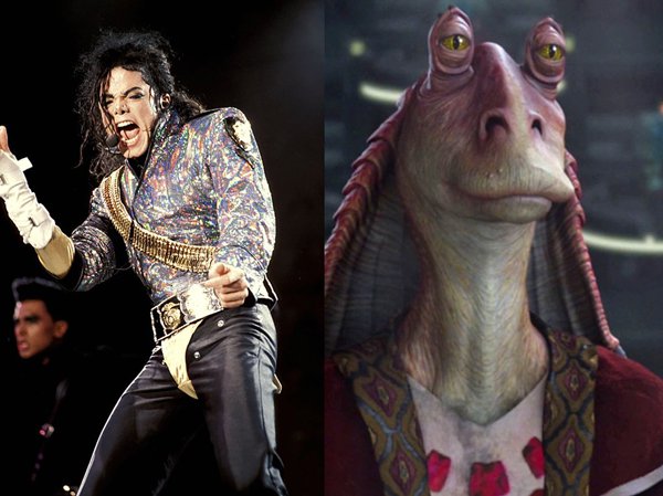 Michael Jackson reportedly wanted to play Jar Jar Binks. Of course he did.

Ahmed Best, who ended up playing Jar Jar Binks, told Vice that the King of Pop had expressed interest in the role but director George Lucas turned him down.

“Me, Natalie Portman, and George’s kids — we were at Wembley arena at Michael Jackson’s concert. We were taken backstage and we met Michael,” he said. “George introduced me as ‘Jar Jar’ and I was like, ‘That’s kind of weird.'”

Best asked Lucas why he said that.

“He said, ‘Well, Michael wanted to do the part but he wanted to do it in prosthetics and makeup like ‘Thriller,'” Best said. “George wanted to do it in CGI. My guess is ultimately Michael Jackson would have been bigger than the movie, and I don’t think he wanted that.”