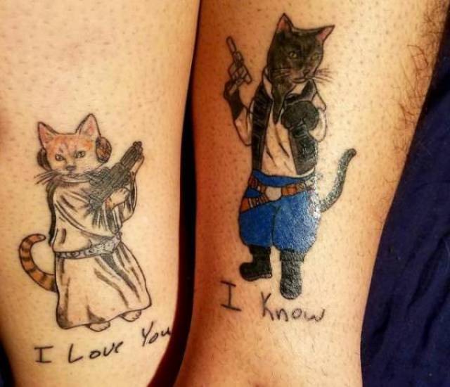 memes - star wars tattoo - I Love