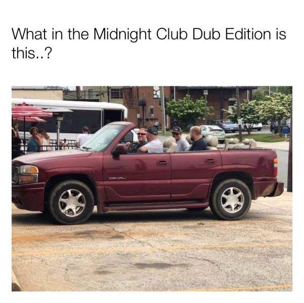 memes - parking - What in the Midnight Club Dub Edition is this..?