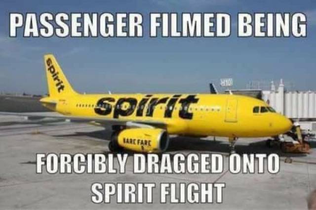 SPIRIT AIRLINES

The fact that United beat up one of their passengers, and Spirit is still the most hated airline should speak volumes.