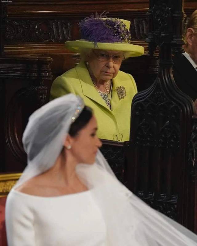 queen meghan markle wedding