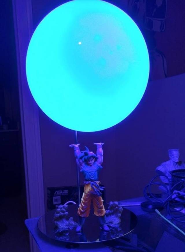 Goku Spirit Bomb Lamp
