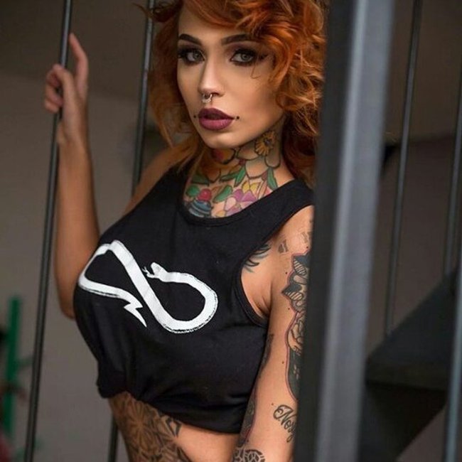 Inked girls are always spot on gorgeous