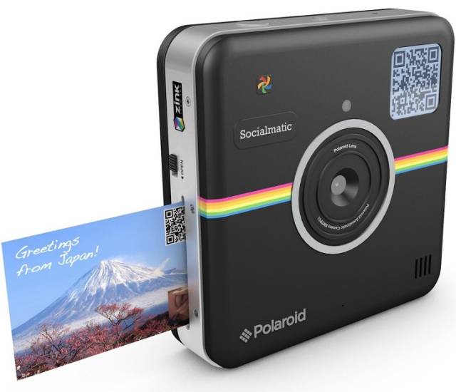 cool product camara polaroid socialmatic - zink Socialmatic Greetings Japan! from Polaroid